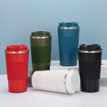 Custom Double Wall Vacuum Reusable Insulated Thermal Stainless Steel Thermos Cup Travel Mug Coffee Tumble