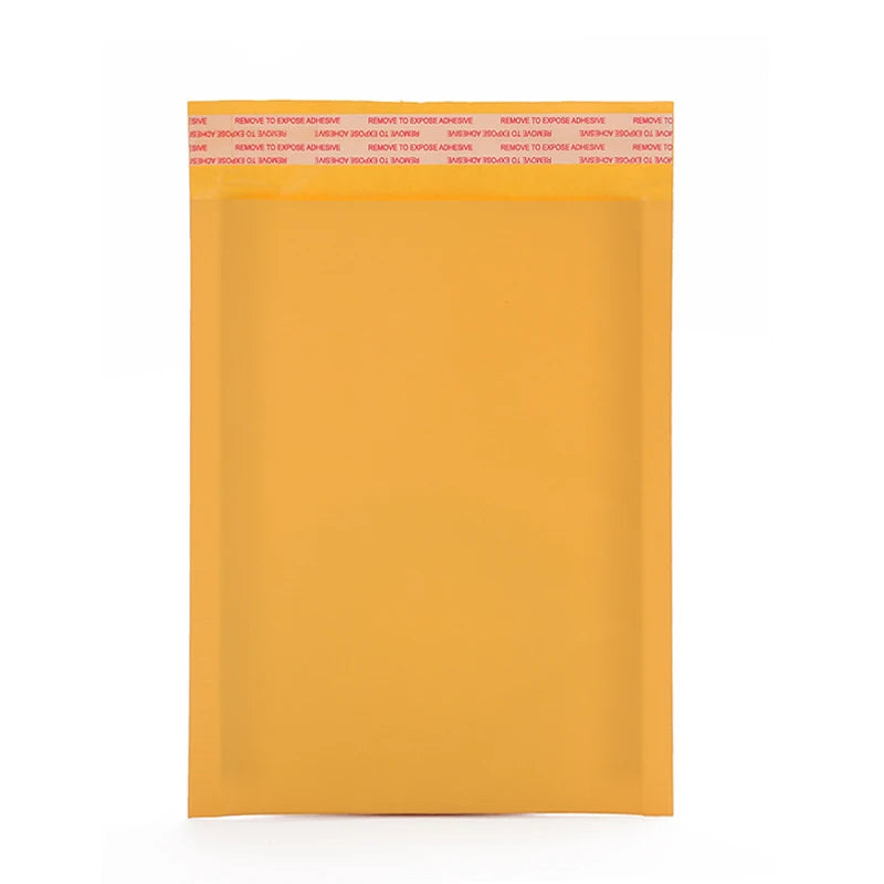 Custom Kraft Bubble Mailer Envelope Eco Friendly Paper Packaging Bag Shock Proof Water Proof Tear Proof Logo Printing Design