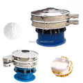 Fully Automatic Circular Vibrating Screen  Food Filtration Liquid Particle Powder Stainless Steel Screening Machine