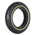 Nedong New Model 10x2.125  Fluorescent Green Color Honeycomb Solid Tires Light and Elastic Airless Tire for Xiaomi/Zero 11etc