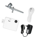 EU Mini Airbrush Compressor Set White Multi-Purpose Gravity Feed Nail Kit Aerografo Art Painting Tattoo Spray Cake OEM