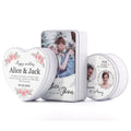 Wholesale 2026 Valentines Day Gift Storage Box Blanks White Rectangle Round Love Heart Shape Metal Sublimation Tin Box