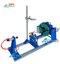 170mm Rotary Welding Positioner Pneumatic Head Tailstock Torch Holder 300kg 150kg Centering Hole New Condition Mig Welding Mode
