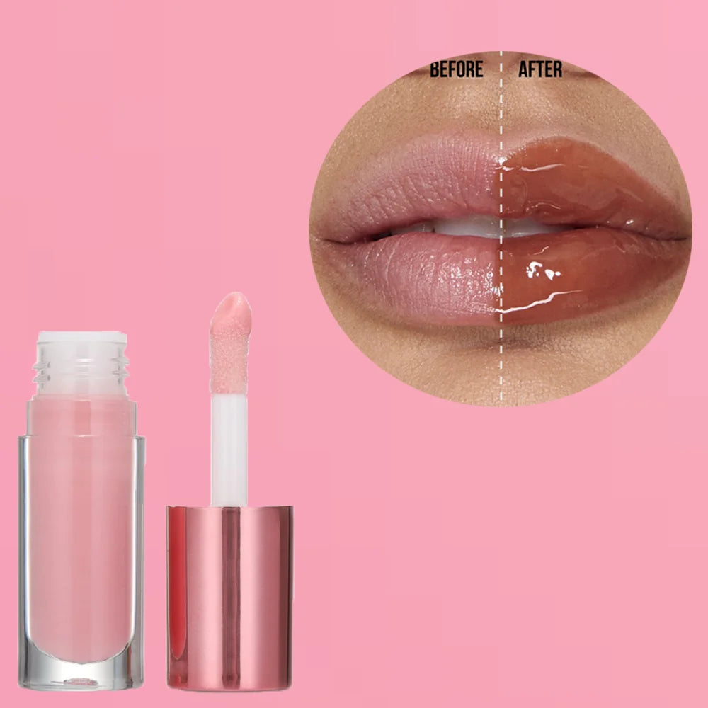Custom Packaging Plumping Lip Gloss Vegan Glossy Lip Gloss Private Label