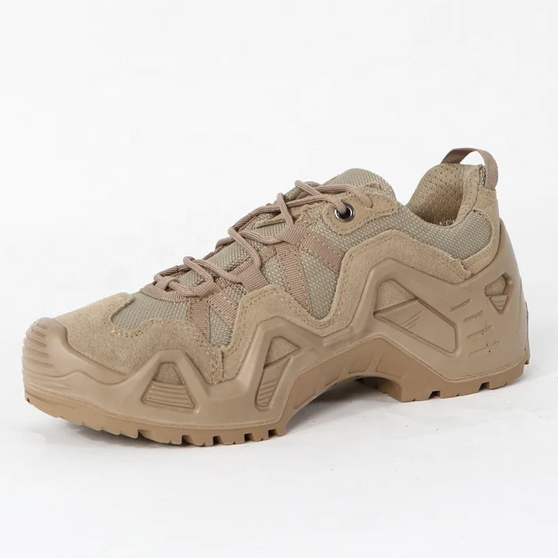 YAKEDA Waterproof Low Top Leather Botas Tactico Combat Tactical Boots