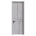 Simple Flush Internal Bedroom Wood Door Panel Design With Aluminum Door Frame Prices
