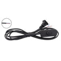 1m Power Cable 3 Prong USA AC Power Cord for Computer Laptop With PVC Jacket and US Plug Standard