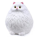 Handmade Ceramic Cat Piggy Bank Cute Realistic Texture Design for Children Sweet Home Decoration for Money Saving Pottery Enamel