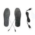 2020 New Design Electric Heat Moldable Fiber Material Winter Croppable Heated Insole USB Interface Overheating Protection