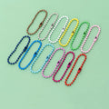 12cm Metal Ball Beads Chains Colorful Wave Beads Hanging Chain for Diy Jewelry Making Chains Accessories Wholesale
