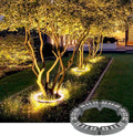 Outdoor Garden IP65 Waterproof Rgb Automatic Color Change Post Projection Lamp Led Tree Holding Light