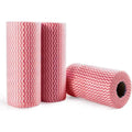 Reusable Kitchen Paper Custom Printing Natural Wood Pulp Non Woven Kitchen Roll Paper Eco-friendly