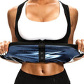 Sauna Suit Sports Fitness Body Shaper Girdle Sweat Tank Top Women Waist Trainer Vest With Zipper