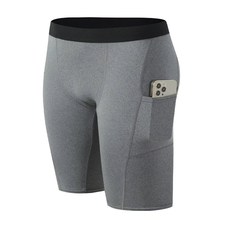 Sport Seamless Baselayer Under Shorts Quick Dry Bodybuilding Wicking Compression Cycling Tight Gym Shorts