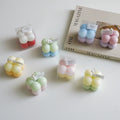 Gradient Mini Small Cube Geometric Bubble Soy Wax Scented Candles for Wedding Home Decor