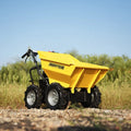 AUSTTER 300KG Gasoline Engine Power Mini Dumper Handbarrow Ducar Gasoline Engine Power Wheel Barrow