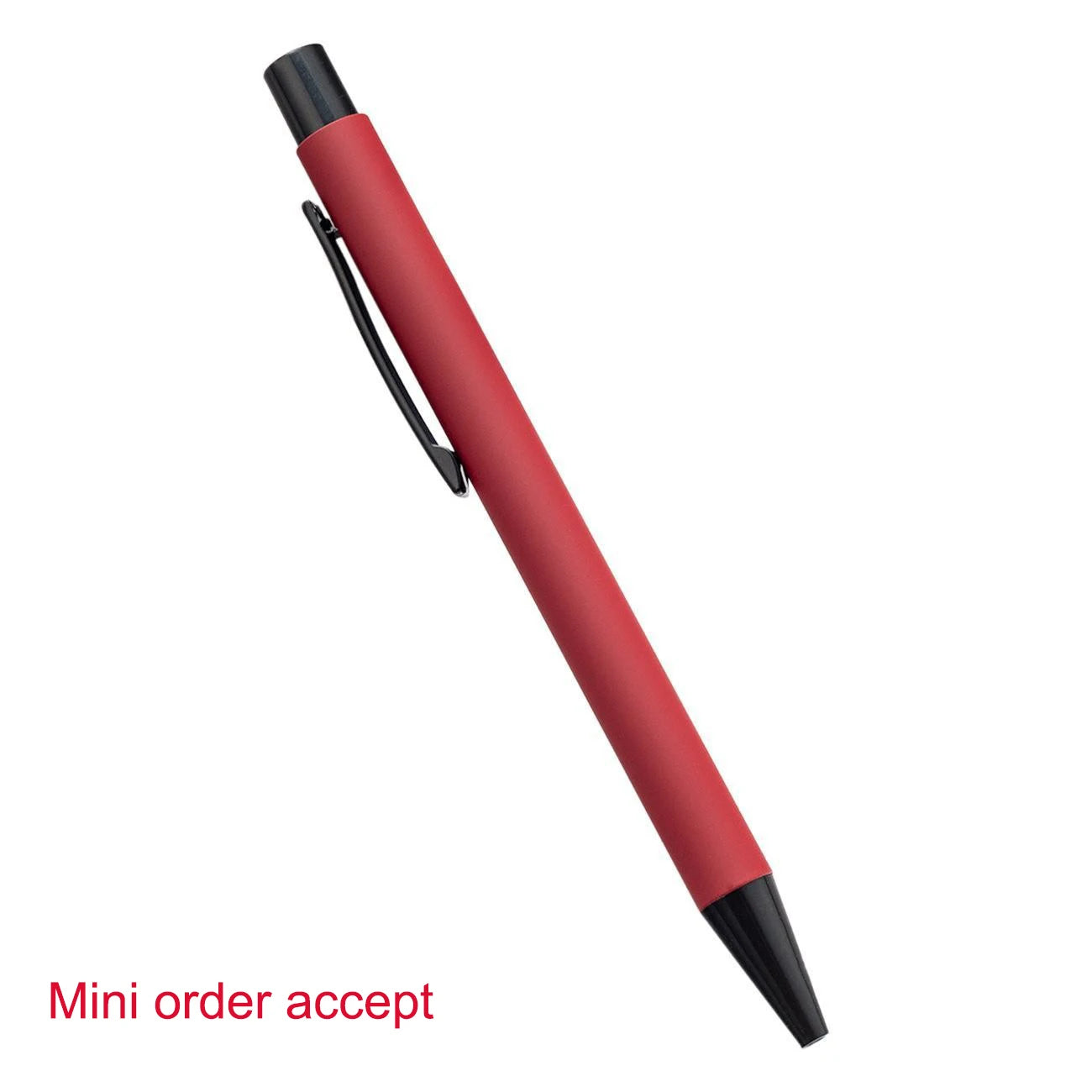 Low Moq Cheap Promotional Gift Soft Touch Metal Pens with Custom logo Engraved