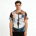 Wholesale Tapestry Anime Tshirts Japanese Tapestries Clothes Tshirt Manufacturer Oversized Men's T-shirts