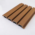 The Second Generation Outside Great Wall Board High Temperature Resistance Grille Wpc Wall Pnale Outdoor Co-extrusion Wall Panel