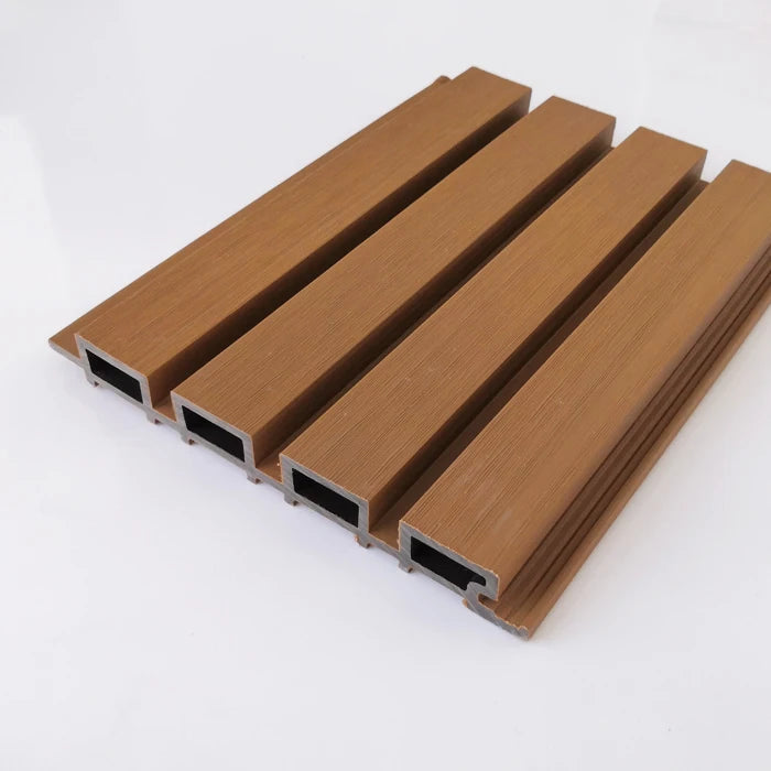 The Second Generation Outside Great Wall Board High Temperature Resistance Grille Wpc Wall Pnale Outdoor Co-extrusion Wall Panel