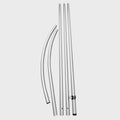 Top Selling Luxury Anti-strong Wind Aluminum Flag Pole Outdoor 100% Teardrop Flagpole