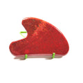 HY Hot sale natural mookaite jasper heart beauty gua sha scraping massage tools