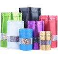 2026 Factory Top Zip Plastic Bag Food Packaging Zipper Die Cut Bags Stand up Zip Lock 1lb Mylar Plastic Bag for Food
