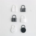 Various Sizes Black and White Ceramic Lockhead Lock-up Zirconia DIY Bracelet Necklace Accessory