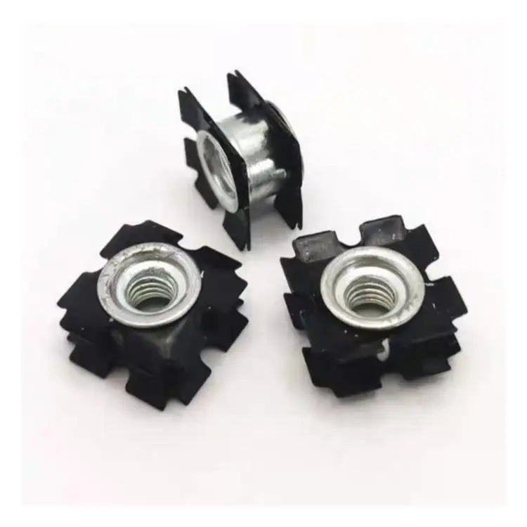 Star Type Stainless Steel Tube Insert Threaded Nut Tube Inner Nut Star Nut for Pipes