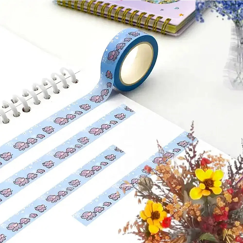 Custom Printing Japanese Masking Kawaii Washi Tapes for Planner