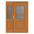 2025 Zonle Sensor Good Quality Fashion Design Online Technical Support Iron Single Security Steel Doors Exterior in China