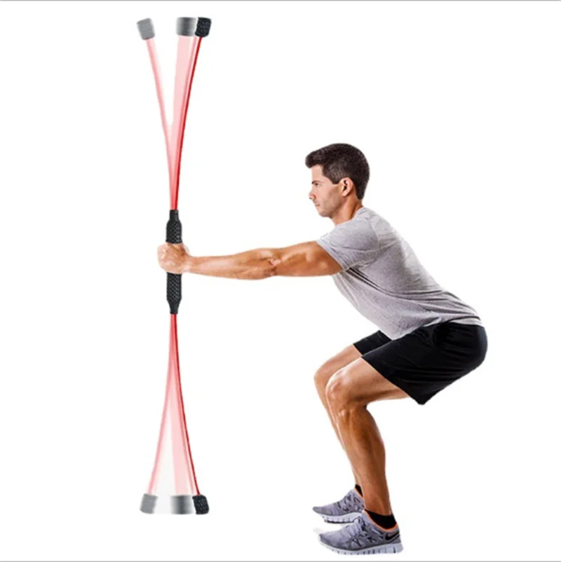 Fitness Training Stick  Elastic Felix bar  Vibrating Rod Phyllis Tremble Yoga Wand Glass Fiber