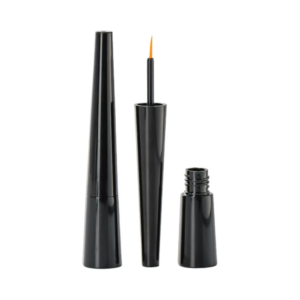 Customization Conical 2.8ML Empty Eyeliner Tube Eye Makeup Eyeliner Bottle Plastic Container Custom Printing UV Reusable