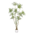 Artificial Mahonia Fortunei Tree Realistic Umbrella Plants for Indoor Large Faux Mahonia Plants Home Maintenance Artificial Tree