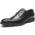 Latest Design Men's Premium Dress Shoes Glossy Genuine Leather Pointed Toe Stylish Formal Shoes for Weddings