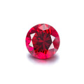 Factory Wholesale Round Brilliant Cut Lab Grown Pigeon Blood Loose Gems Gemstone Red Real Ruby Stone