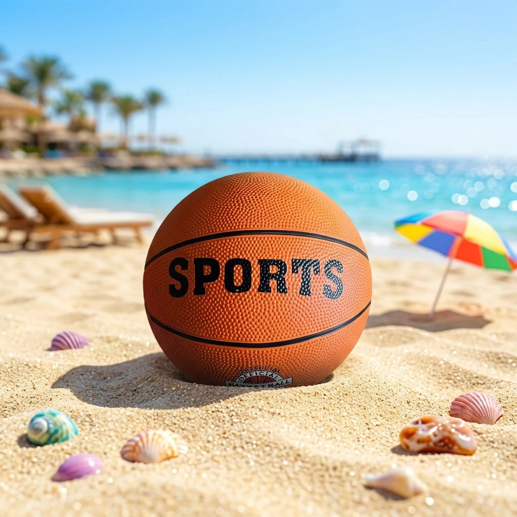 WUNIQUE Factory Customized Professional PU Rubber Leather Basketball Size 29.5 Outdoor Indoor Training for Kids Adults