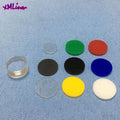 Xmlivet 11mm Transparent Acrylic Pool Cue Tip Cushion Snooker Tip Pads Billiards Accessories