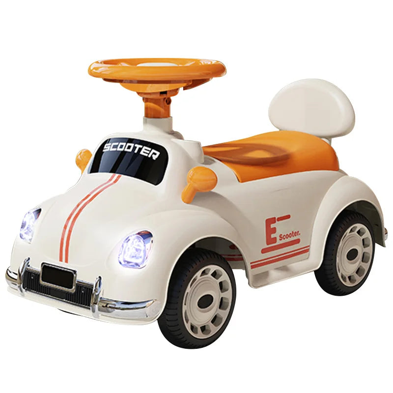 Factory Wholesale High Quality Plastic Four Wheels Classic Baby Walker Push Slide Car Toy Child Electric Ride-On Cars for Kids