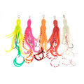 Wholesale Saltwater Fishing Octopus Bait Hook Soft Silicone Luminous Squid Skirt Lure Slow Jigging Assist Hook Trolling Bait
