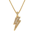 CN204  Brass Setting CZ Pendant Iced Out Cubic Zircon Necklace Hip Hop Gift Jewelry Bling Bling