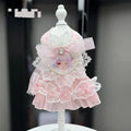 New Cute Pet Clothes Dog Princess Skirt