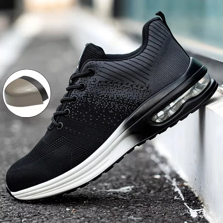 Men Women Lightweight Factory Use Safety Shoes K8 Mesh Prevent Puncture Waterproof Autumn Winter Sports Functional