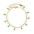 European and American Jewelry Leaf Chain
