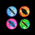 10x20cm Dragon Eyes Lure Making Streamers Realistic 3D Snake Eye Stickers Fly Tying Materials River & Stream Fishing Lure Eyes
