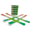 Waterproof Admission Tickets Identification Bracelets Custom Logo Paper Wrist Bands Tyvek Wristbands for Events & Festival