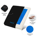 Hot Sale  Memory Foam TPE Gel Memory Foam Cushion Comfort Coccyx Orthopedic Bicycle Gel Cushion