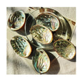 Wholesale Natural Gemstone Abalone Shell Feng Shui Cross Animal Love Fairy Styles for Home Decoration