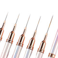 Gradient Pink Liner Brush Nail Brush Nail Art Liner Nail Art 9mm Brushes Private Label Pincel Liner Profesional