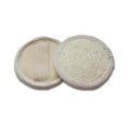 8cm Round Natural Loofah Exfoliating Face Pad Loofah Facial Cleaning Pad Sponge Scrubber
